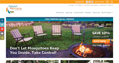 Desktop Screenshot of natural-alternative.com